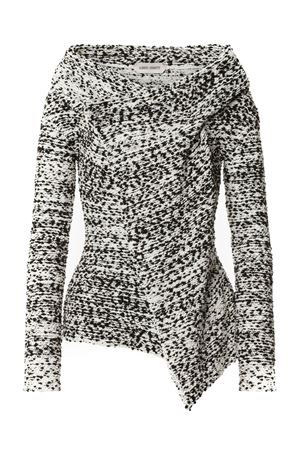 Giacca in maglia in lana bouclé ALBERTA FERRETTI | A058351061555